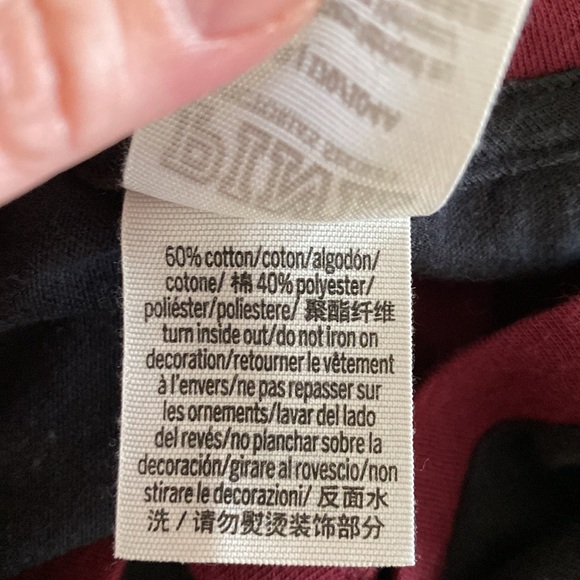 Victoria's Secret PINK Sequin Color Block T-shirt - LARGE - Picture 4 of 5